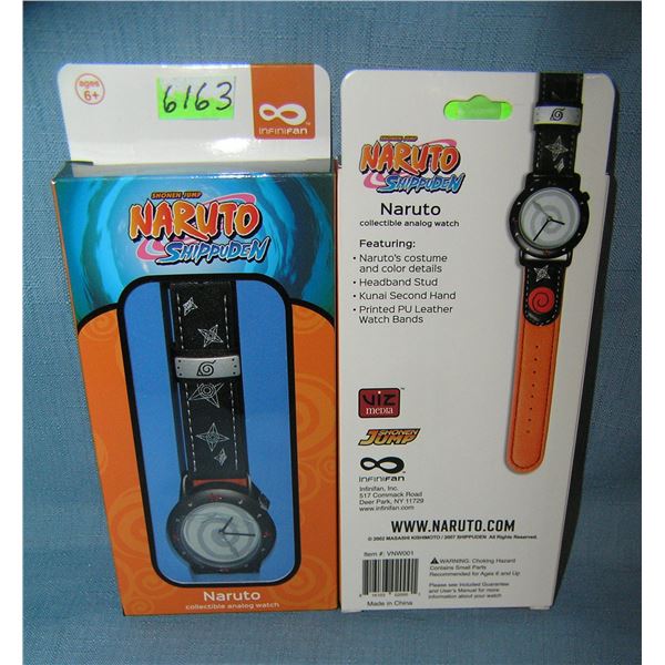 Naruto Shippuden collectible analog wrist watch