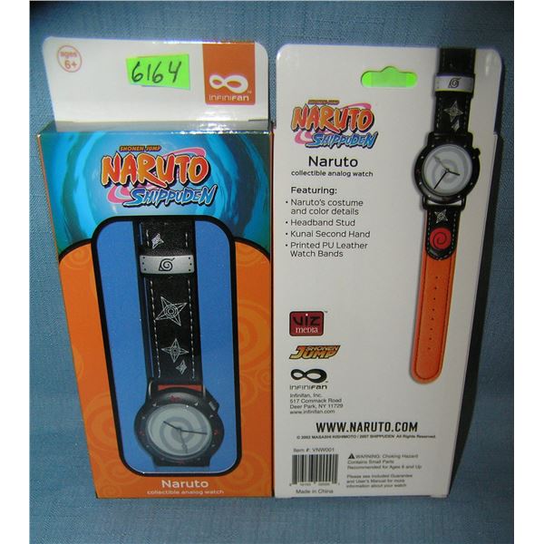 Naruto Shippuden collectible analog wrist watch