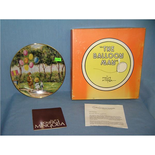 The balloon man collector plate