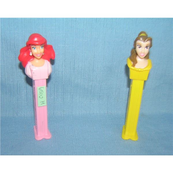 Pair of vintage PEZ Candy containers