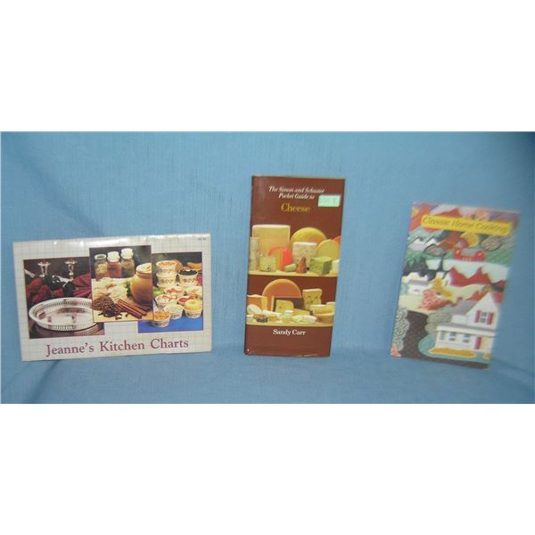 Group of vintage cookbooks