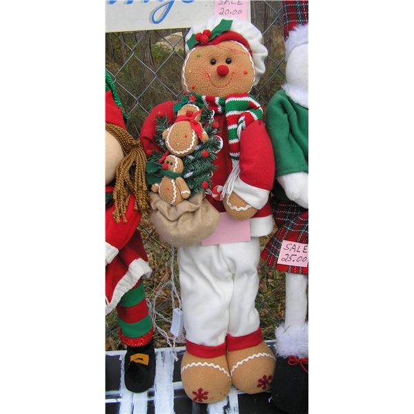 Holiday Ginger Bread man display piece