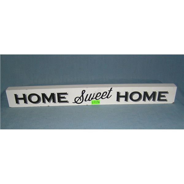 Home Sweet Home wood display sign