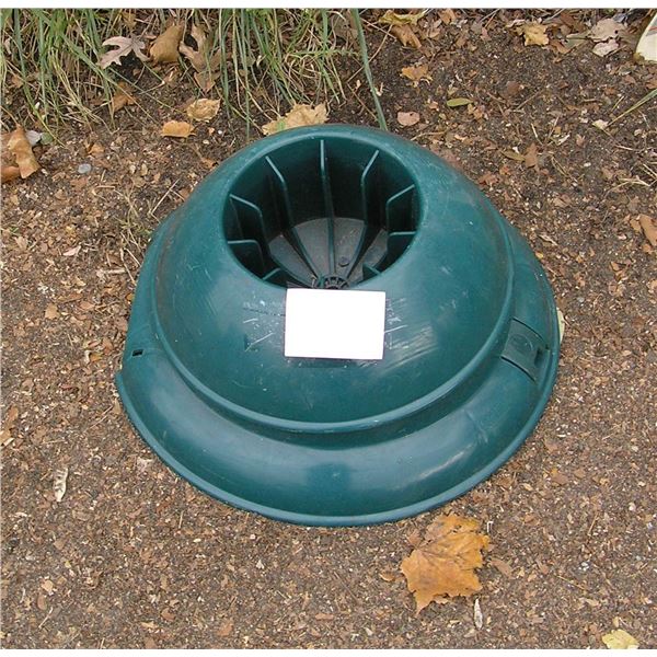 Large plastic Christmas tree stand