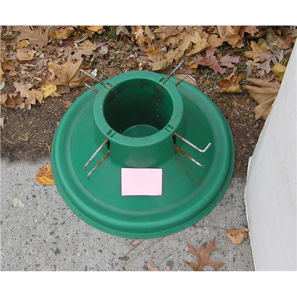 Large plastic Christmas tree stand