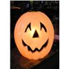 Image 1 : Large illuminated Halloween pumpkin display head