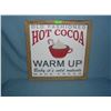 Image 1 : Old fashioned hot cocoa advertising sign