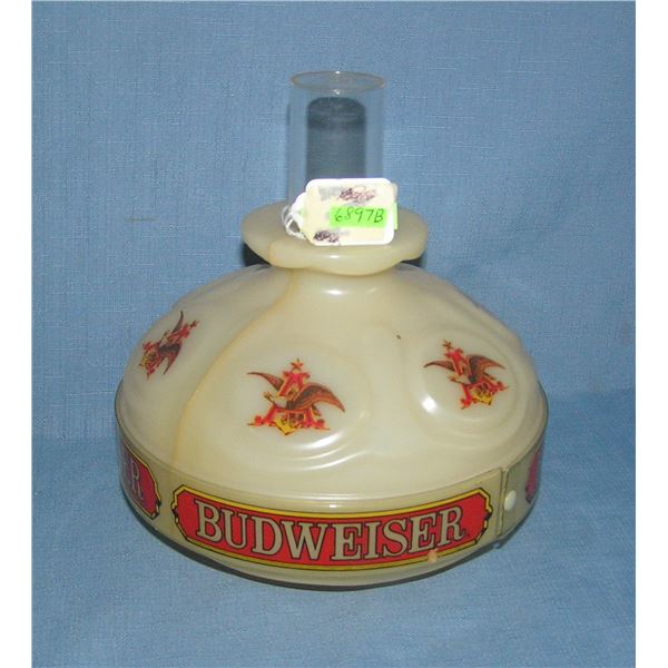 Budwieser advertising lamp globe