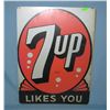 Image 1 : 7-UP retro style advertising sign