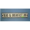 Image 1 : Dead and Breakfast Inn metal sign