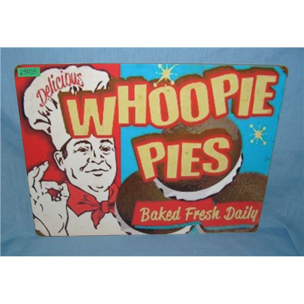 Whoopie Pies  retro style advertising sign
