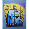 Image 1 : Batman  retro style advertising sign
