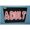 Image 1 : Adult neon retro style  retro style advertising sign
