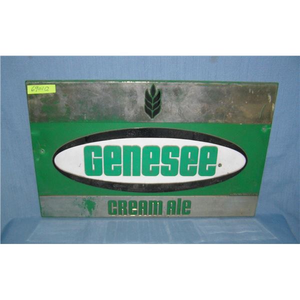 Genesee Cream Ale original advertising sign