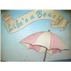 Image 2 : Life's a Beach 3 dimensional framed wall display