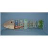 Image 1 : Hand painted wooden fish decorative wall display piece