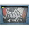 Image 1 : Indian Motorcycles  retro style advertising sign