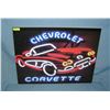 Image 1 : Chevrolet Corvette neon retro style  retro style advertising sign