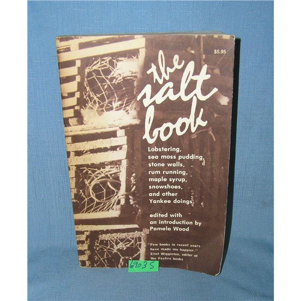 The Salt Book a book about Lobstering, sea moss pudding and more