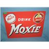 Image 1 : Drink moxie  retro style advertising sign