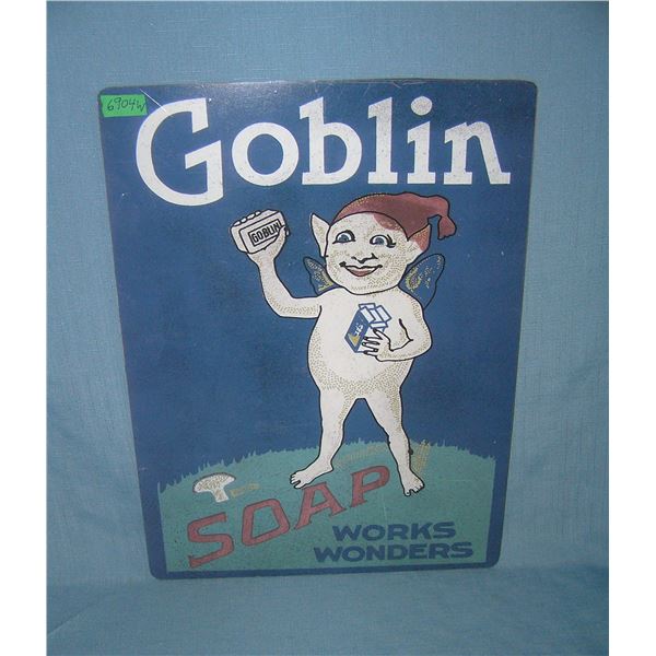Goblin Soap  retro style advertising sign