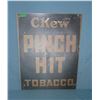 Image 1 : Pinch hit tobacco  retro style advertising sign