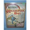 Image 1 : Distinct Messenger Box  retro style advertising sign