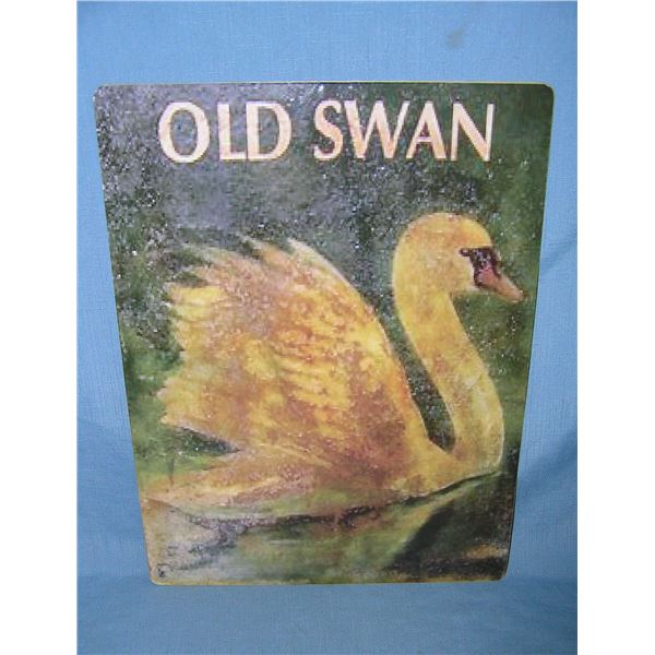 Old Swan  retro style advertising sign