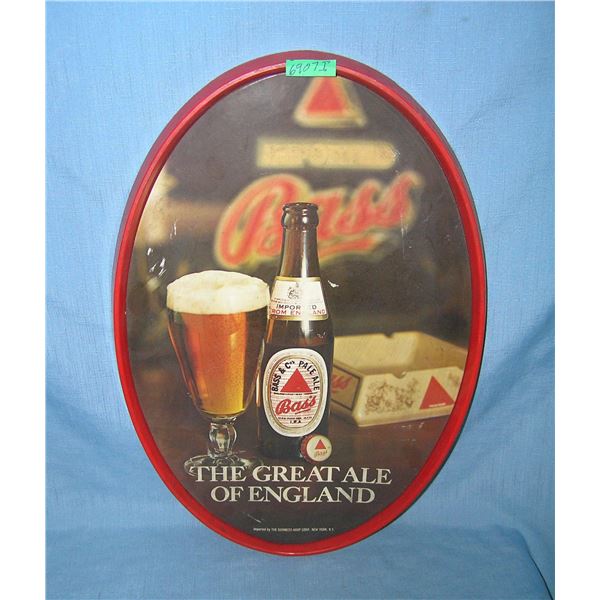 Bass Ale Beer Advertising sign imported by Guinness sign