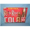 Image 1 : Drink Red Rock Cola retro style advertising sign