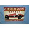 Image 1 : The busted knuckle garage retro style advertising sign
