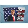 Image 1 : Donald Trump Make America Great Again retro style advertising sign