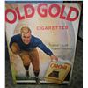 Image 1 : Large old Gold cigarettes Football themed  retro style advertising sign