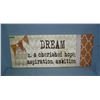 Image 1 : Dream, Hope and Ambition wall art sign