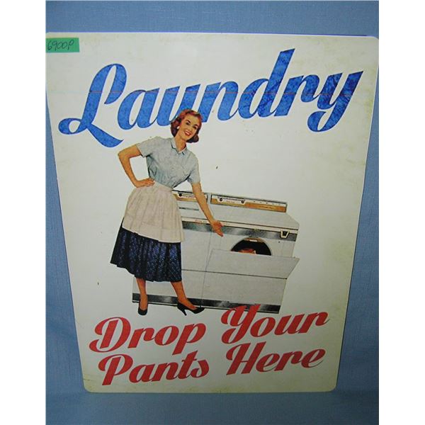 Power Lube motor oil  retro style advertising sign