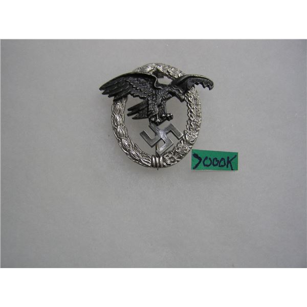 German observer's badge WWII retro style