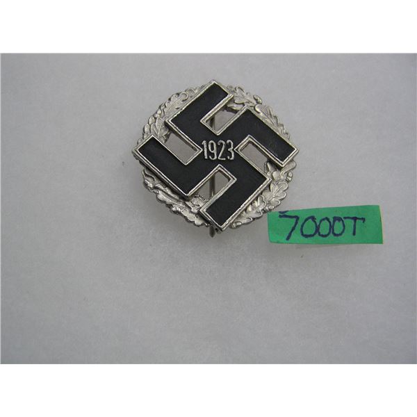 German party district commemorative badge WWII retro style