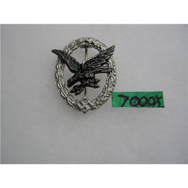 German air gunner radio/operators badge WWII retro style