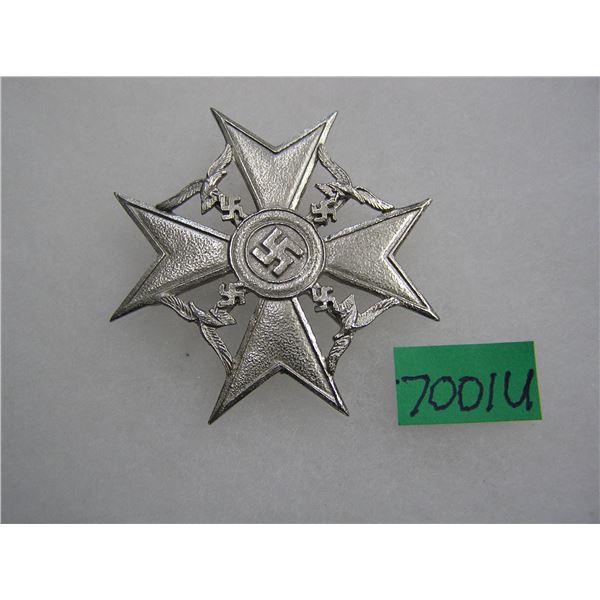 German Spanish Cross without sword badge WWII retro style