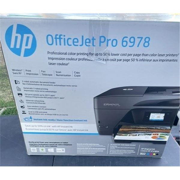 HP OfficeJet Pro 6978 All-in-One Wireless Printer
