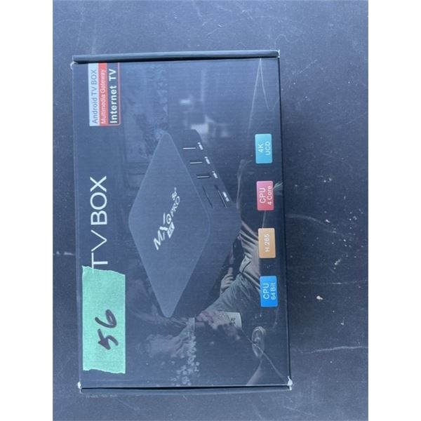 MXQ PRO 4K TV Box with 5G connectivity