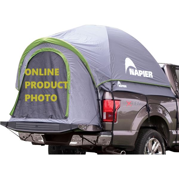 Backroads Truck bed tent to set up in the back of the truck bed, missing one pole