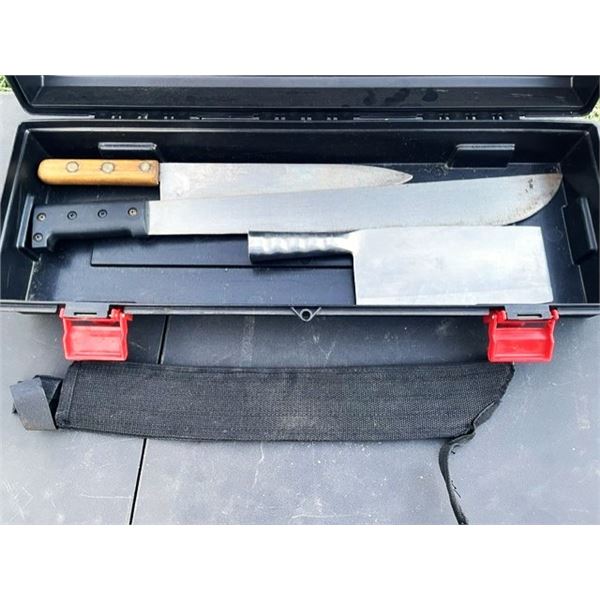 Chef's Knives in Case