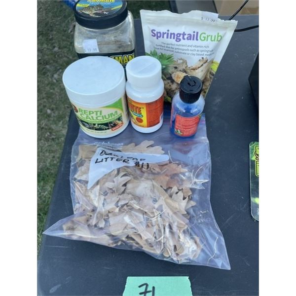Supplies for Pet Reptiles
