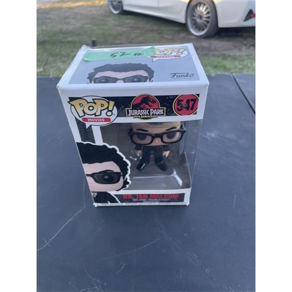 Funko Pop! Movies Jurassic Park 25th Anniversary Dr. Ian Malcolm vinyl figure 