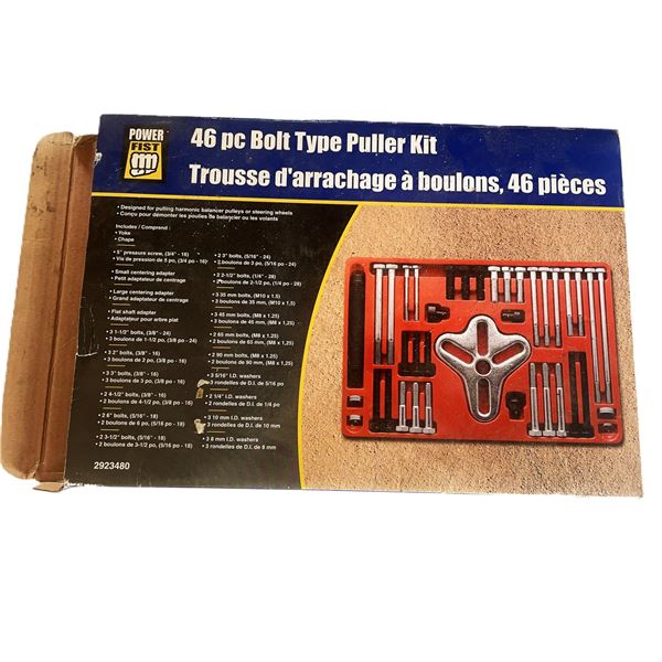 Power Fist 46-piece bolt-type puller kit