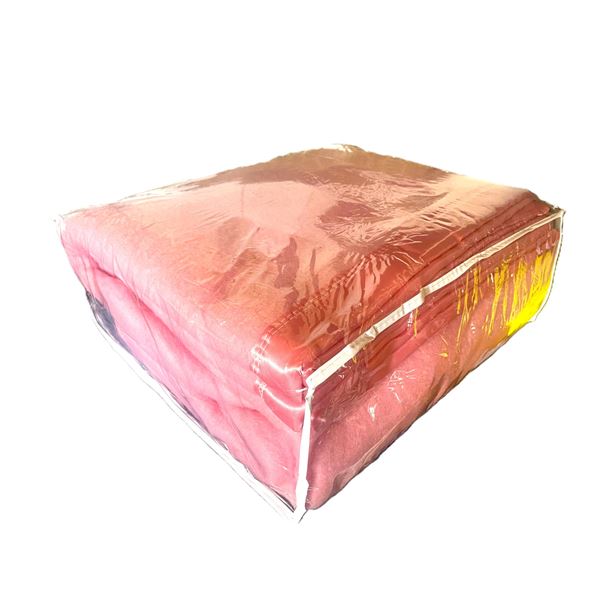 Pink Blanket,  Arylic, 67" x 80"