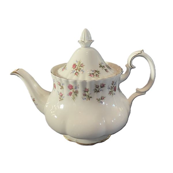 Royal Albert Winsome pattern bone china teapot