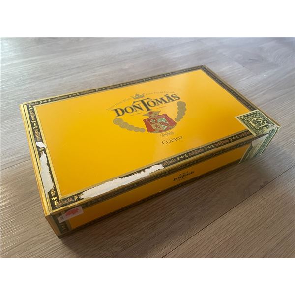 Don Tomas Clasico cigar box