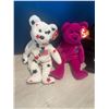 Image 4 : FOUR Beanie Baby Bears